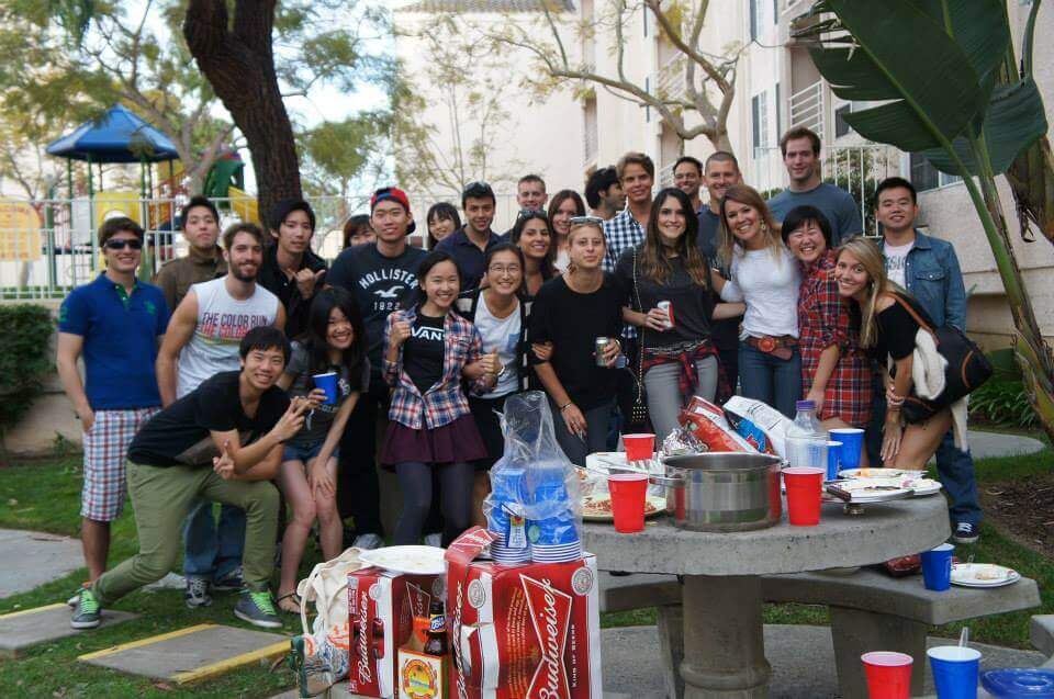 カリフォルニア大学サンディエゴ校の様子